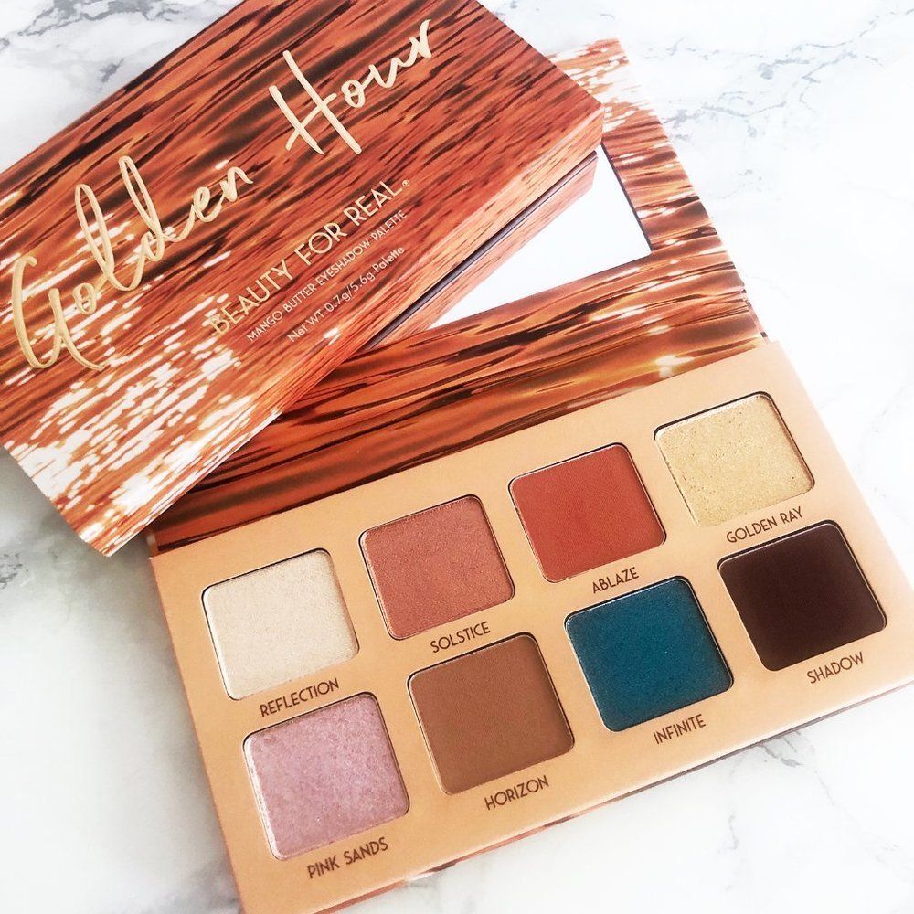 NIB Beauty For Real Golden Hour Eyeshadow Palette - Picture 10 of 12